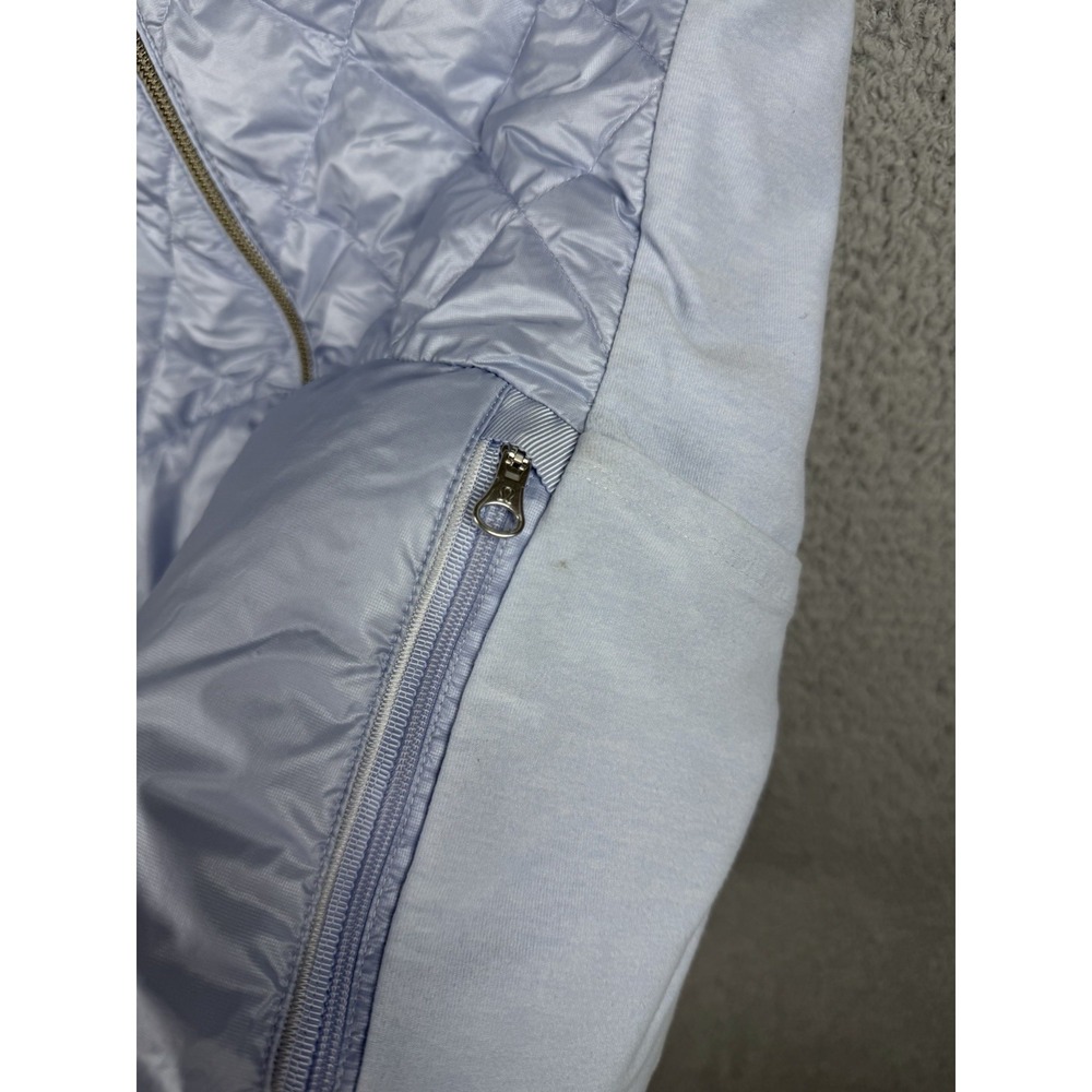 Lululemon Down For Run Down Vest Pale Blue Women's Sz 8 - Picture 4 of 12
